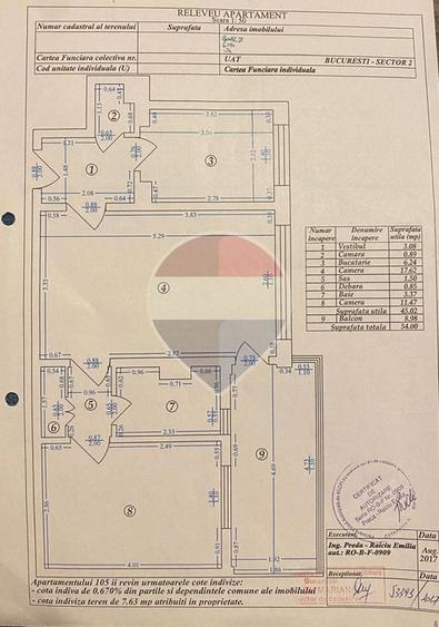 Apartament cu 2 camere de vânzare în zona Iancului