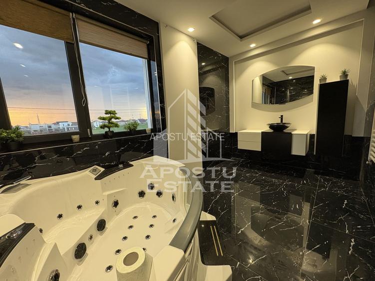 Vila de lux cu piscina incalzita de vanzare in Mosnita Noua | 4 camere - 25