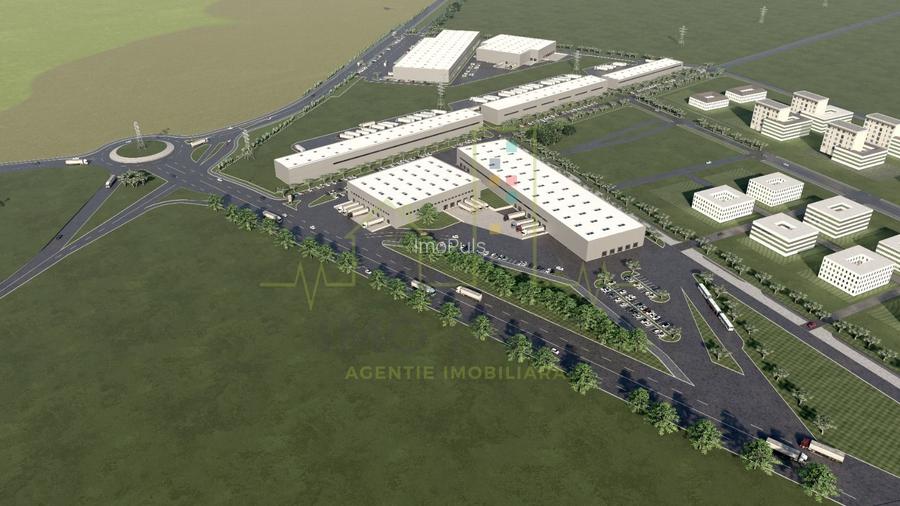 Teren pentru parc industrial. 25 Euro/ Mp. Acces direct la centura - 5