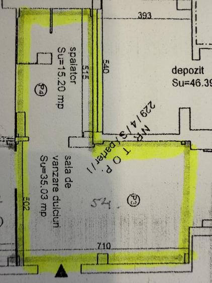 Spatiu comercial 54 mp, Campia Turzii, str. Republicii