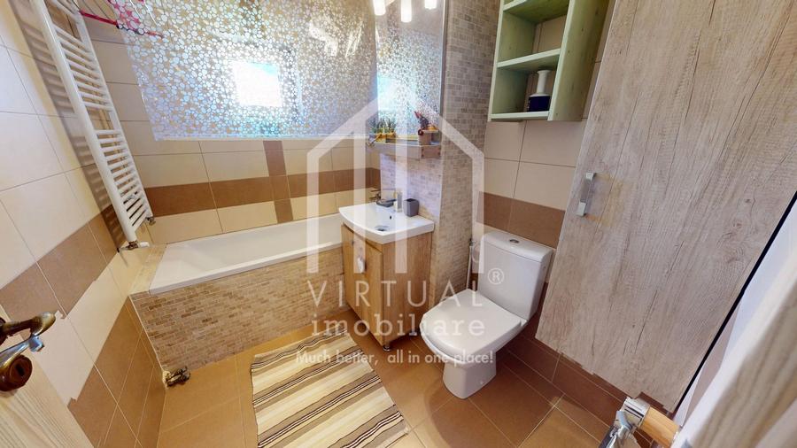 Ap cu 3 camere, 80mp utili+balcon, pivnita,renovat, Cal. Dumbravii