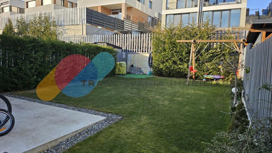 Duplex 113mp, gradina, finisat, Voronet