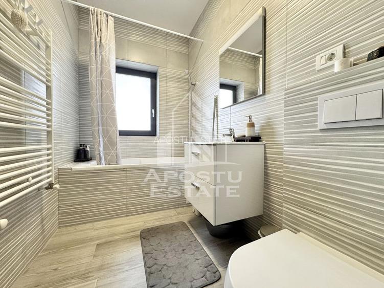 Apartament cu 3 camere si scara interioara, complet mobilat in Giroc. - 13