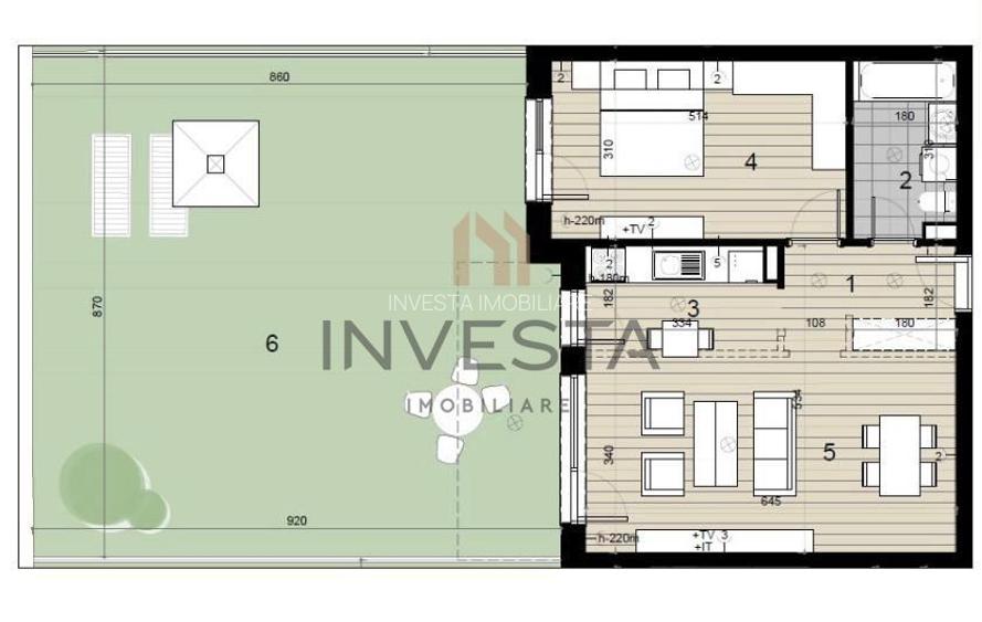 RECORD PARK! Apartament superfinisat cu gradina proprie! - 1