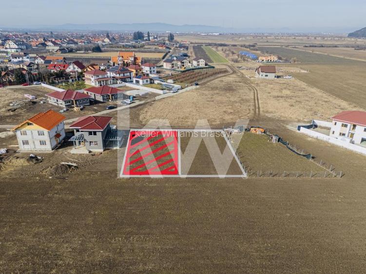 Teren intravilan 585mp Sanpetru, panorama Lempes si padure, Comision 0% - 7