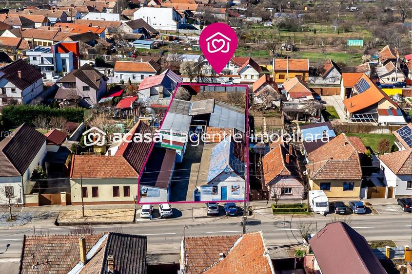 Aradul Nou | 1.358 mp | 2 fronturi stradale | comision 0% - 2