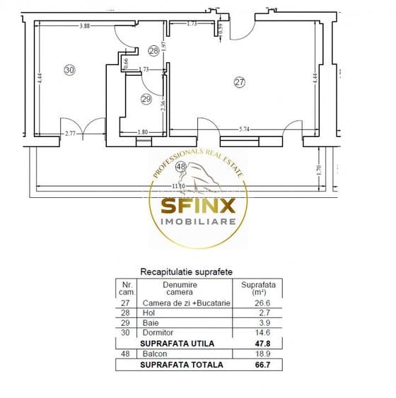 2 camere I vedere la lac I imobil 2024 I terasa 19mp  - 10