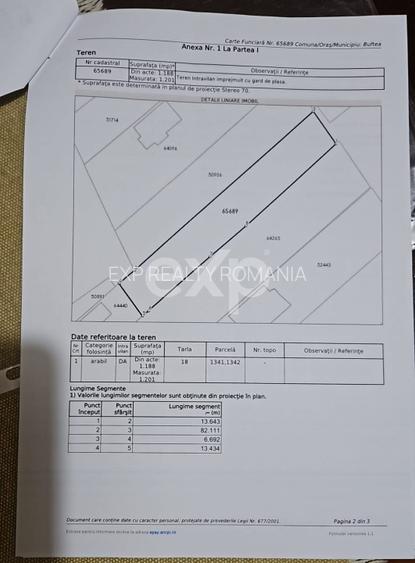 Teren Intravilan Constructii Buftea Central - 2