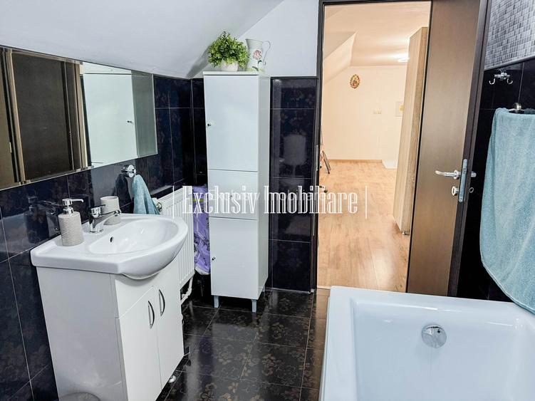 Casa cu Etaj si Curte Mare- 4 camere si 2 bai 130 mp - Parcare 2 Masini - Foisor - 23