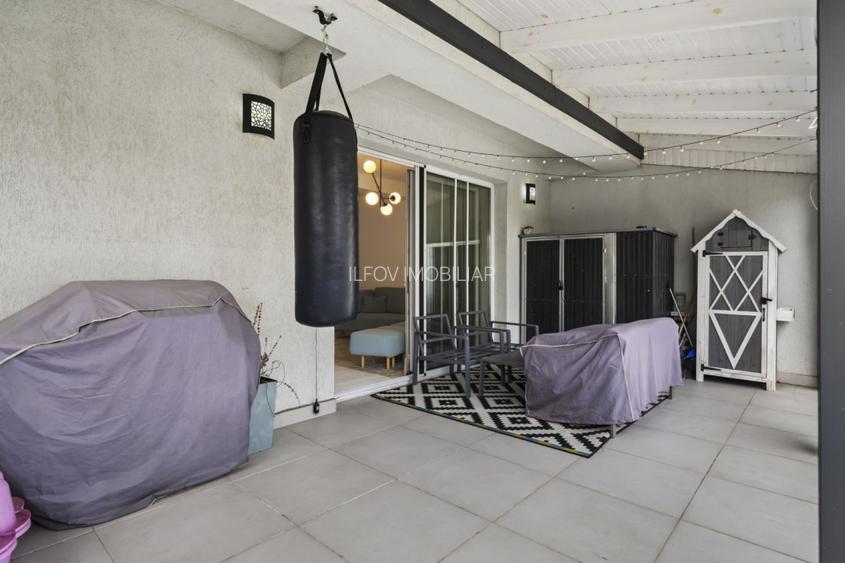 Casa 4 camere Otopeni, central, utilata si mobilata modern - 20