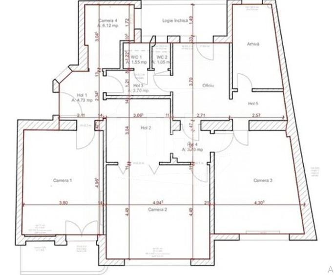 Apartament 4 camere, ultracentral - 6