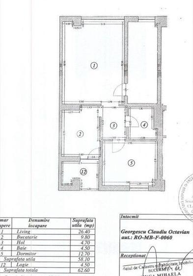 Apartament cochet cu 2 camere langa parc - 1