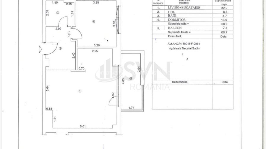 REA1026925 Apartament 2 camere zona Pipera - 9