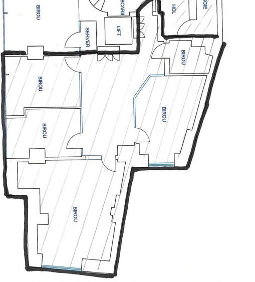 Comision 0 Spațiu birouri 140 mp, luminos, lift și recepție Bd. Dacia - 11