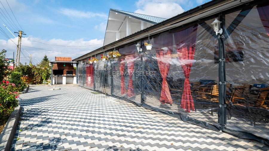 Vanzare  casa cu restaurant, terasa si teren intravilan liber - Titu - 2