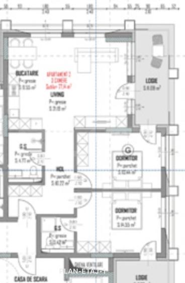  Apartament 3 camere 76mp ,in cea mai buna zona din Cluj  - 3