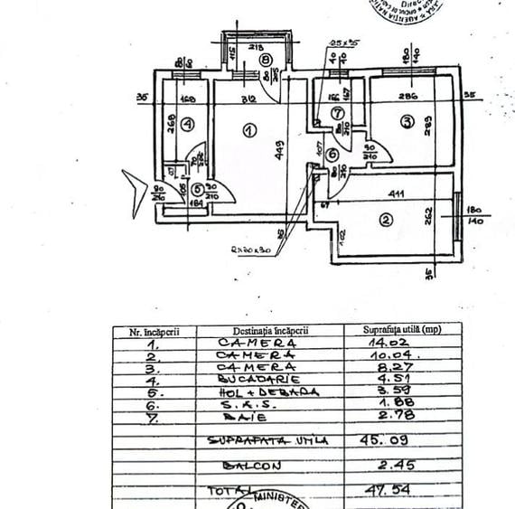 Apartament 3 camere ultracentral centrul vechi - Unirii - 18