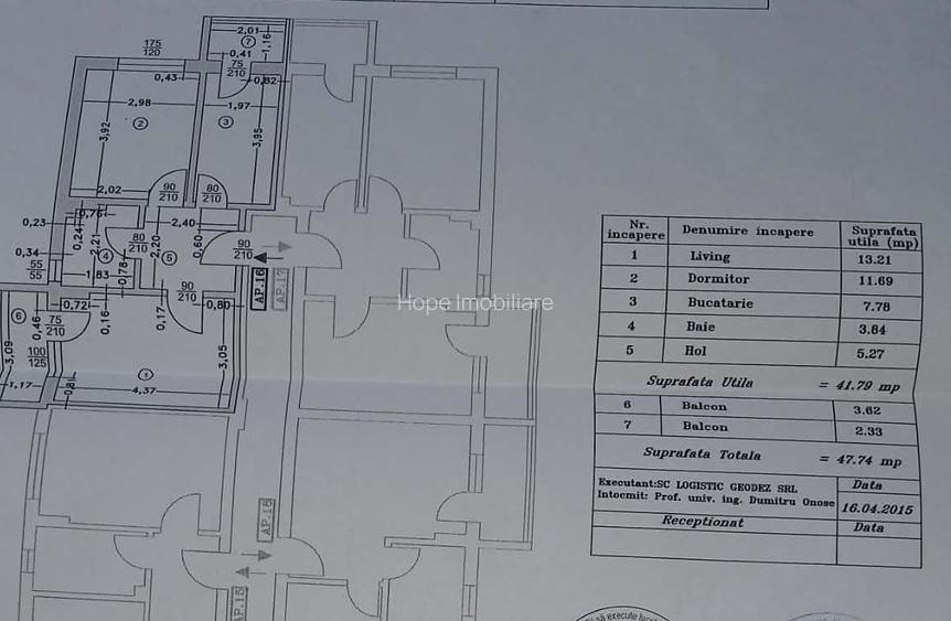Grand Arena-strada Postalionului-apartament2 camere - 22