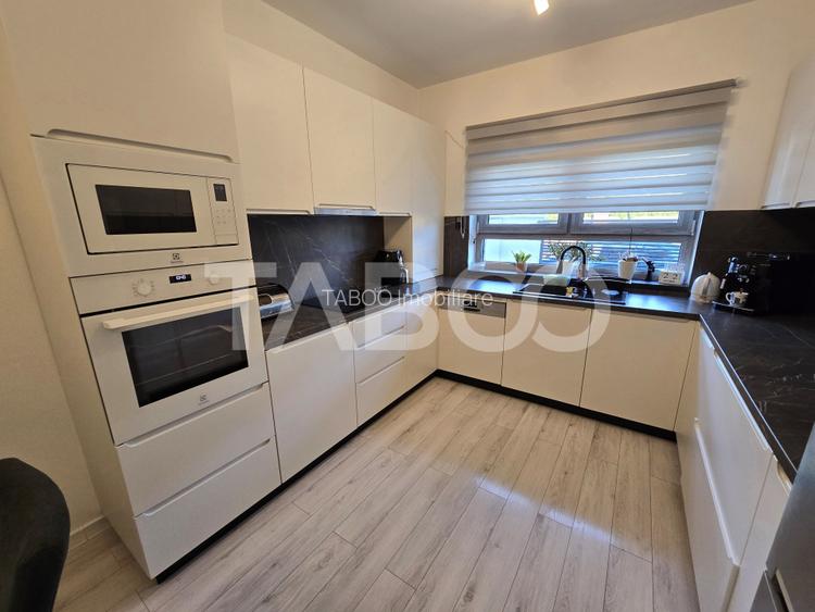 Casa moderna de vanzare mobilata 147 mpu teren 234 mp Selimbar Sibiu - 15