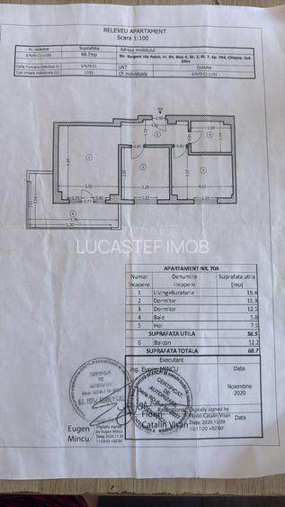 3 camere - Militari Residence - str Ilie Petre - 19
