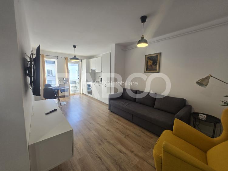 Apartament modern 2 camere de inchiriat 40mp balcon zona Lazaret Sibiu