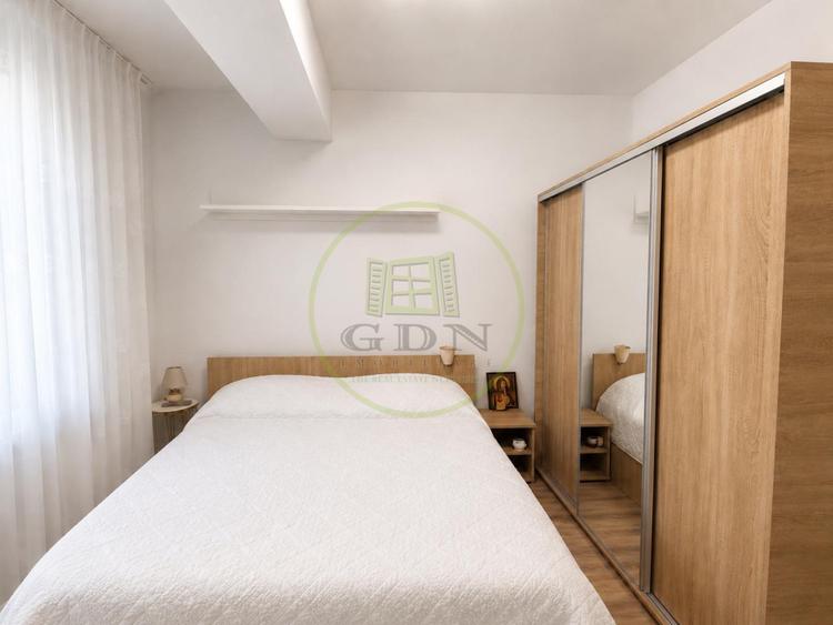 Apartament 2 camere | 47,9 mp + balcon 9,9 mp | Etaj 1/3 | Centrală proprie