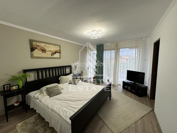 Duplex cu 4 camere si gar, P+1+M,mobilat si utilat, utilitati complete - 17