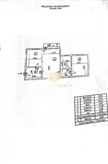 Apartament 2 camere Ultracentral| Bloc reabilitat | - 2