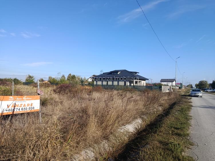 Teren de vânzare – Cornetu, str. Școlii 38 m dechidere 2973 mp - 2