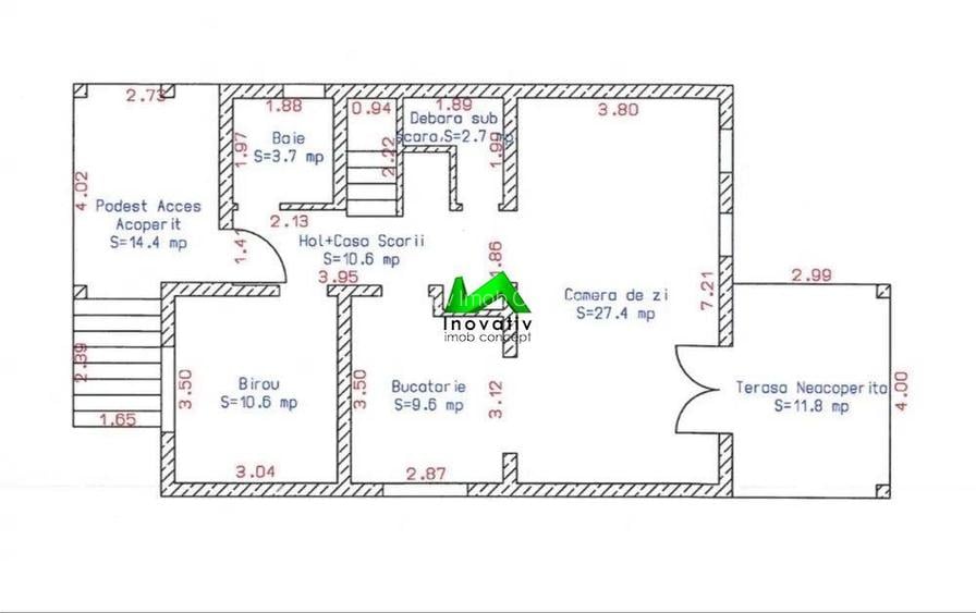 Casa individuala de inchiriat 5 camere Sibiu Cisnadie - 8