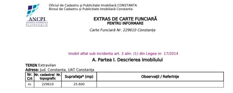 Teren extravilan 25600 mp strada crisului, constanta - 3