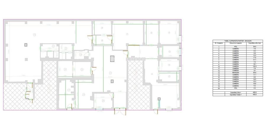 Spatiu de 450 m2 Piata Cipariu, ideal depozit curierat, arhivare, etc - 1