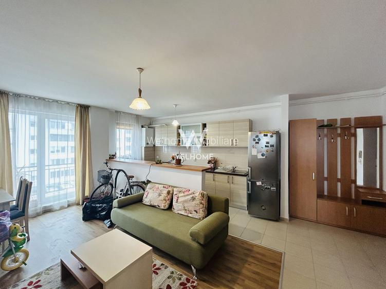 Apartament mobilat, etaj 2, loc de parcare - 48 mp + balcon - - 10