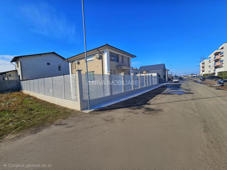 Vilă modernă 4 camere cu piscină, partial mobilată | Albert – MRS - 54