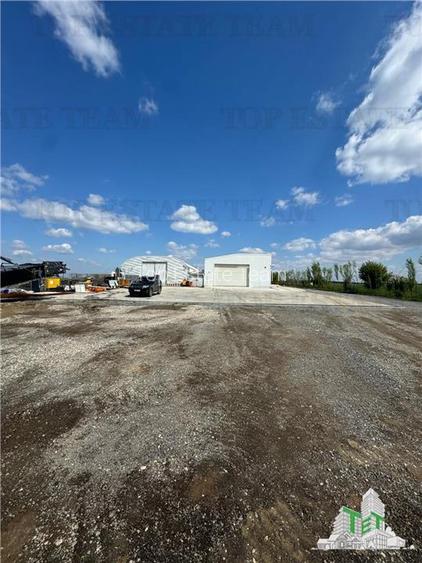 Teren 14.380mp si Spatiu industrial de vanzare in Ciorogarla la intersectie A0 c - 3