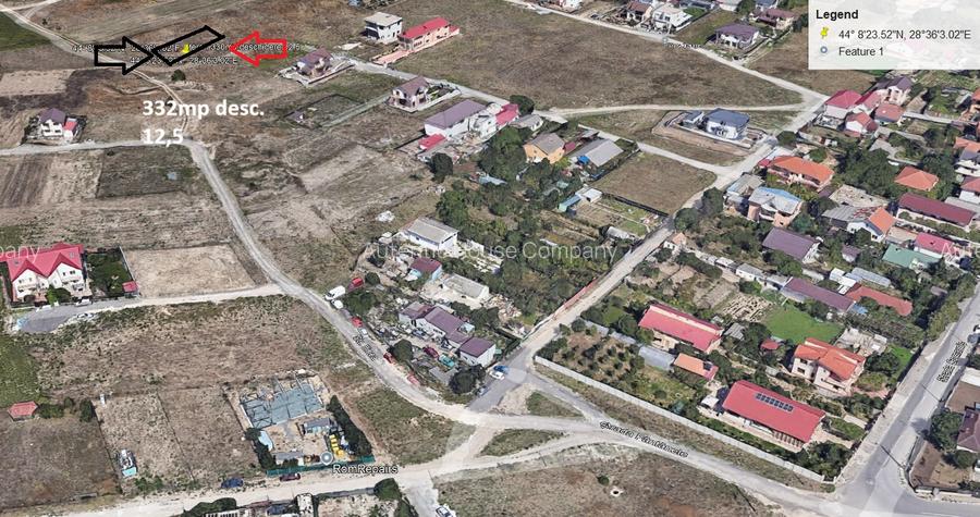 Vila Cucoanei - Teren intravilan  330mp deschidere 12.5m......... - 4