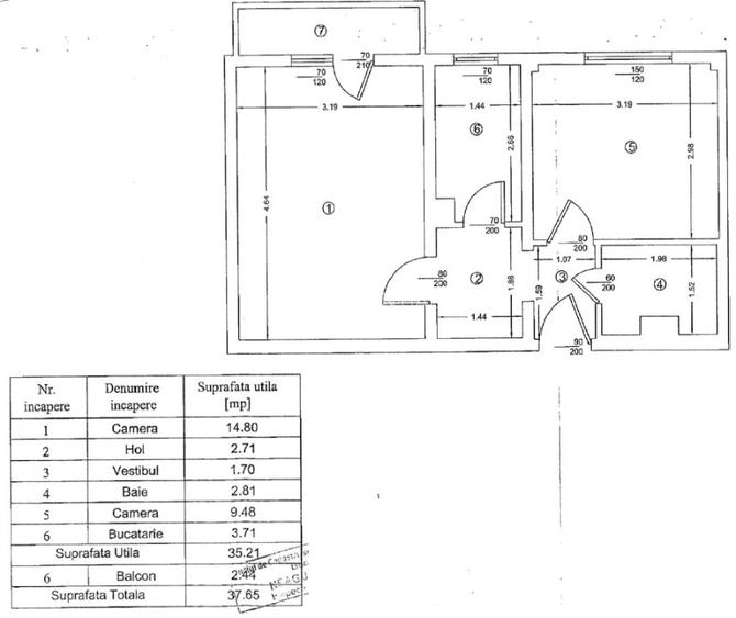 Apartament 2 camere – Pantelimon / Vergului - 15
