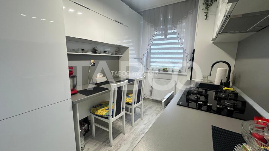 Apartament  de inchiriat 2 camere cu balcon zona Rahovei Sibiu - 10