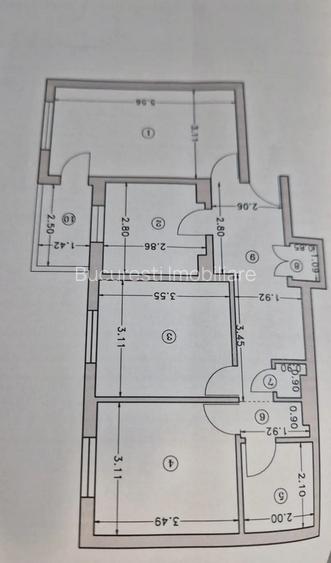 Apartament 3 Camere Dristor,Metrou,Mall,Parc,2 bai,Balcon,Decomandat,et.5/8 - 5