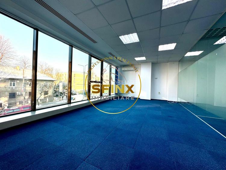 Barbu Vacarescu-Spatiu birouri luminos, frumos amenajat, accesibilitate stradala - 9