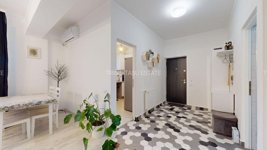 Apartament 2 camere mobilat - spatios 5 min metrou Straulesti - 9