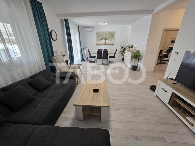 Casa moderna de vanzare mobilata 147 mpu teren 234 mp Selimbar Sibiu - 11