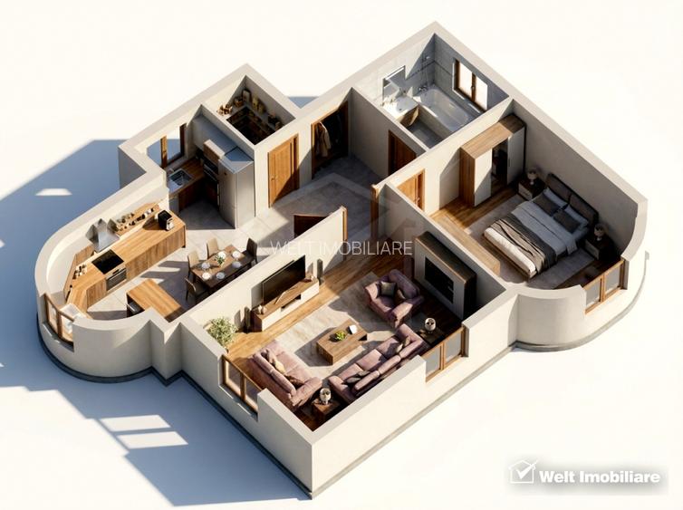 Apartament spatios | zona piata Marasti | 64 MP total - 9