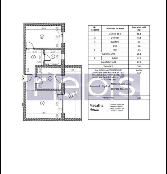VANZARE APARTAMENT 2 CAMERE | PRIMA VISTA | 50MP | NEMOBILAT | - 5