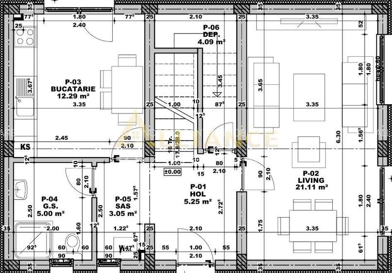 Vila individuala 112 mp utili 4 camere teren 235 mp - 26