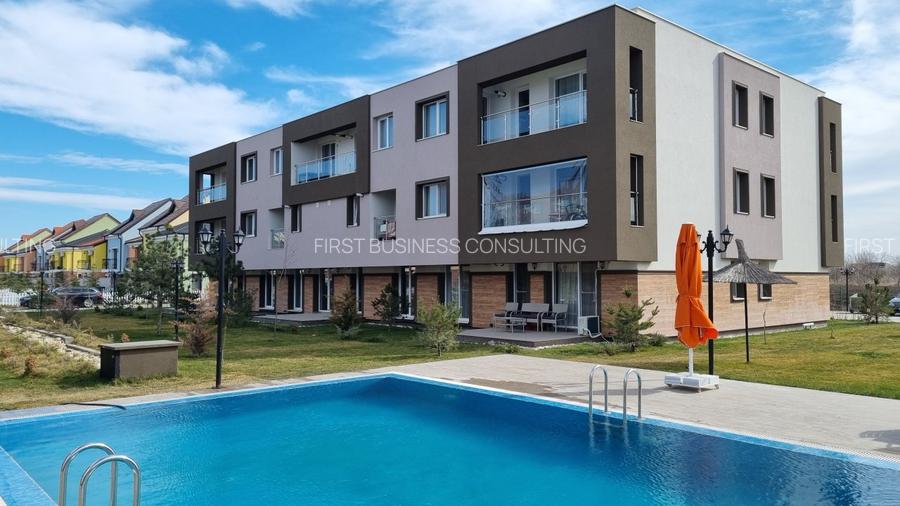 APARTAMENTE 2 camere in Complex cu Piscina zona Otopeni bloc NOU-COMISION 0% - 25