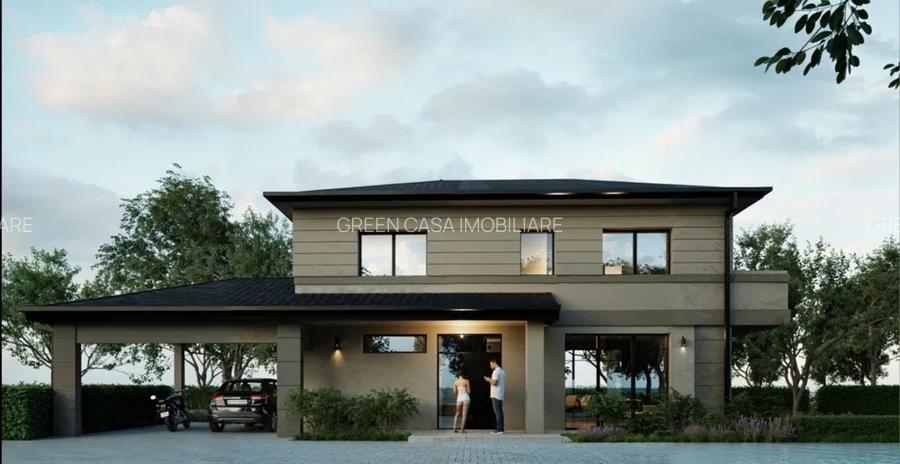 Casă individuală pasivă nZEB de vânzare în Florești, ansamblu exclusivisT - 7