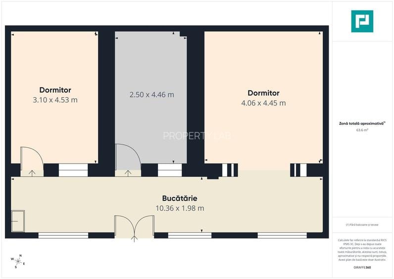 Apartament la curte comună pe strada Mărășești - 7