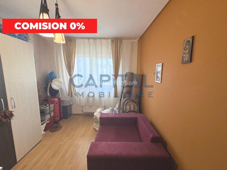 Comision 0 %  Apartament decomandat 3 camere, etajul 3/5 - 2