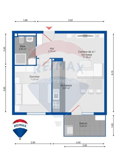 Apartament cu 2 camere de vânzare în zona Lotus - Grandhill Residence - 2